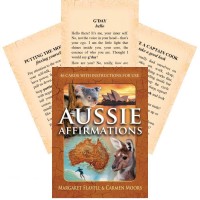 Aussie Affirmation Oracle kortos Animal Dreaming